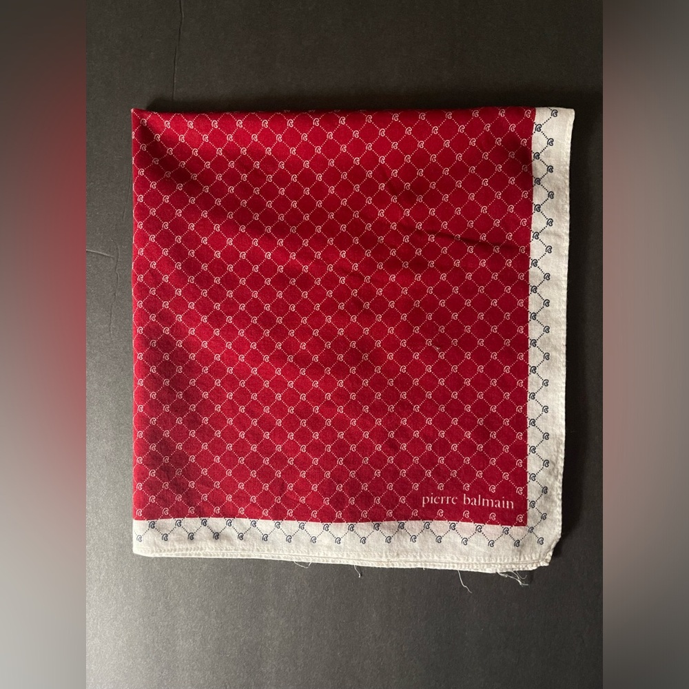 Pierre Balmain handkerchief
